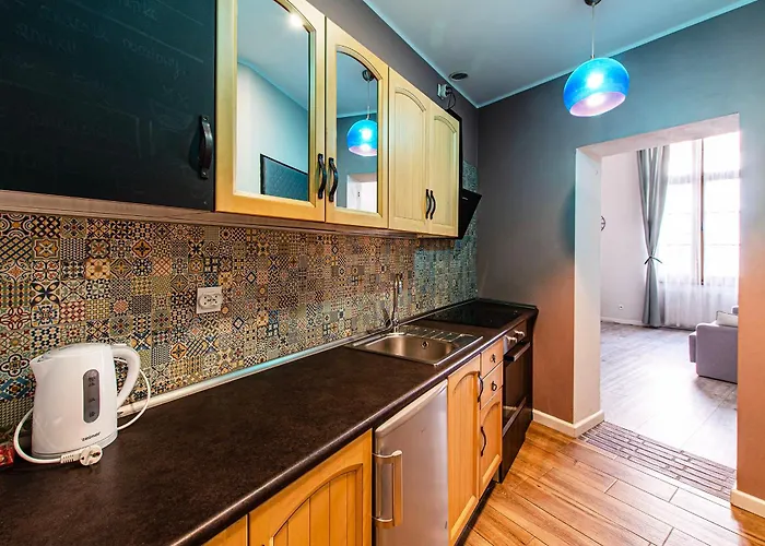 Klimatyczny Indigo W Pieknej Kamienicy Breslau